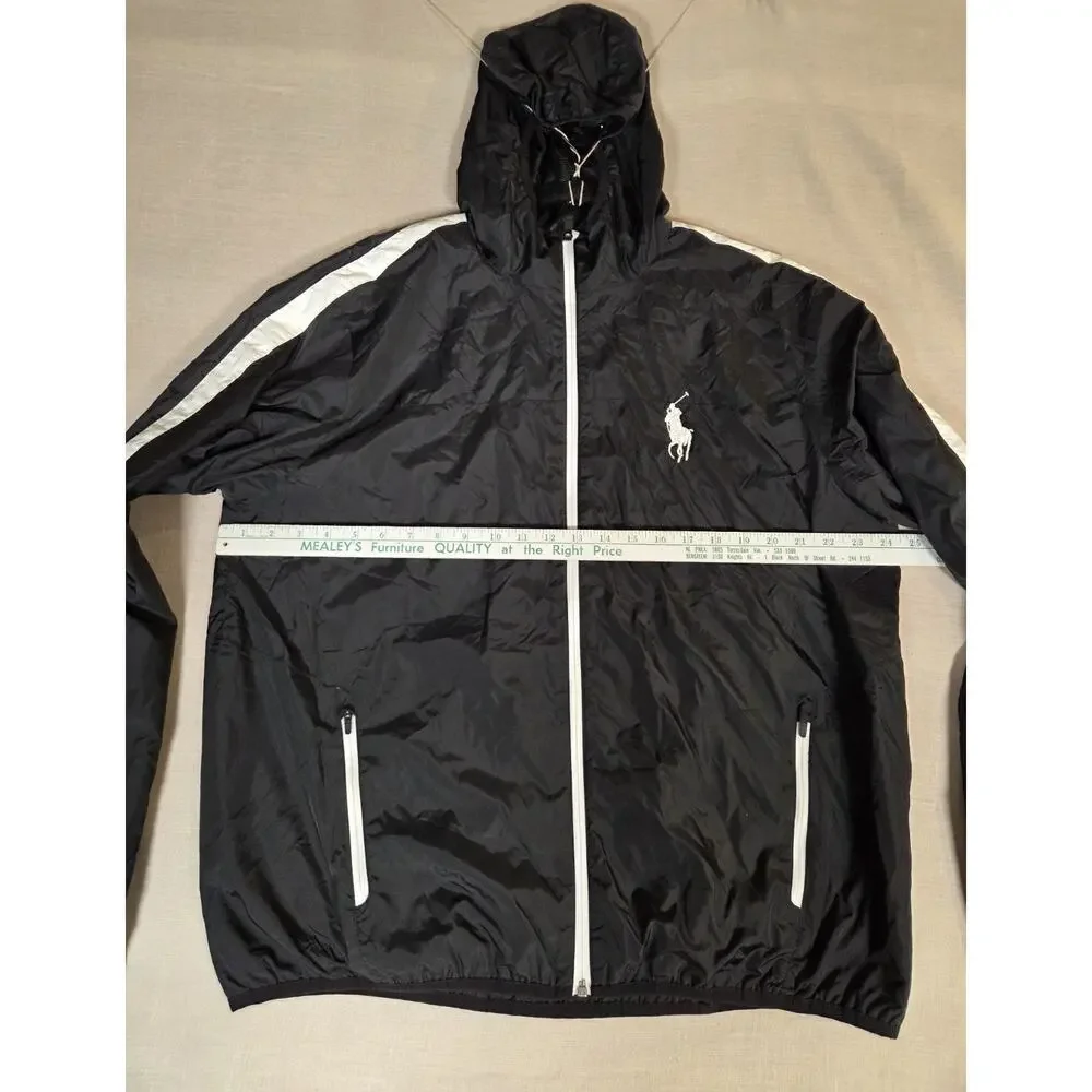 Polo Ralph Lauren‎ Performance Polo 67 Big Pony Windbreaker Zip Jacket Size XL